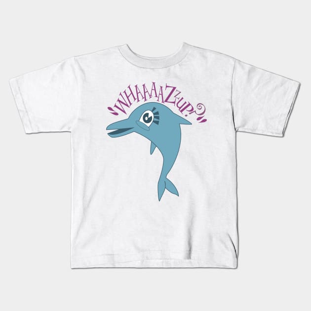 Whaaaazzup? Kids T-Shirt by BishopCras